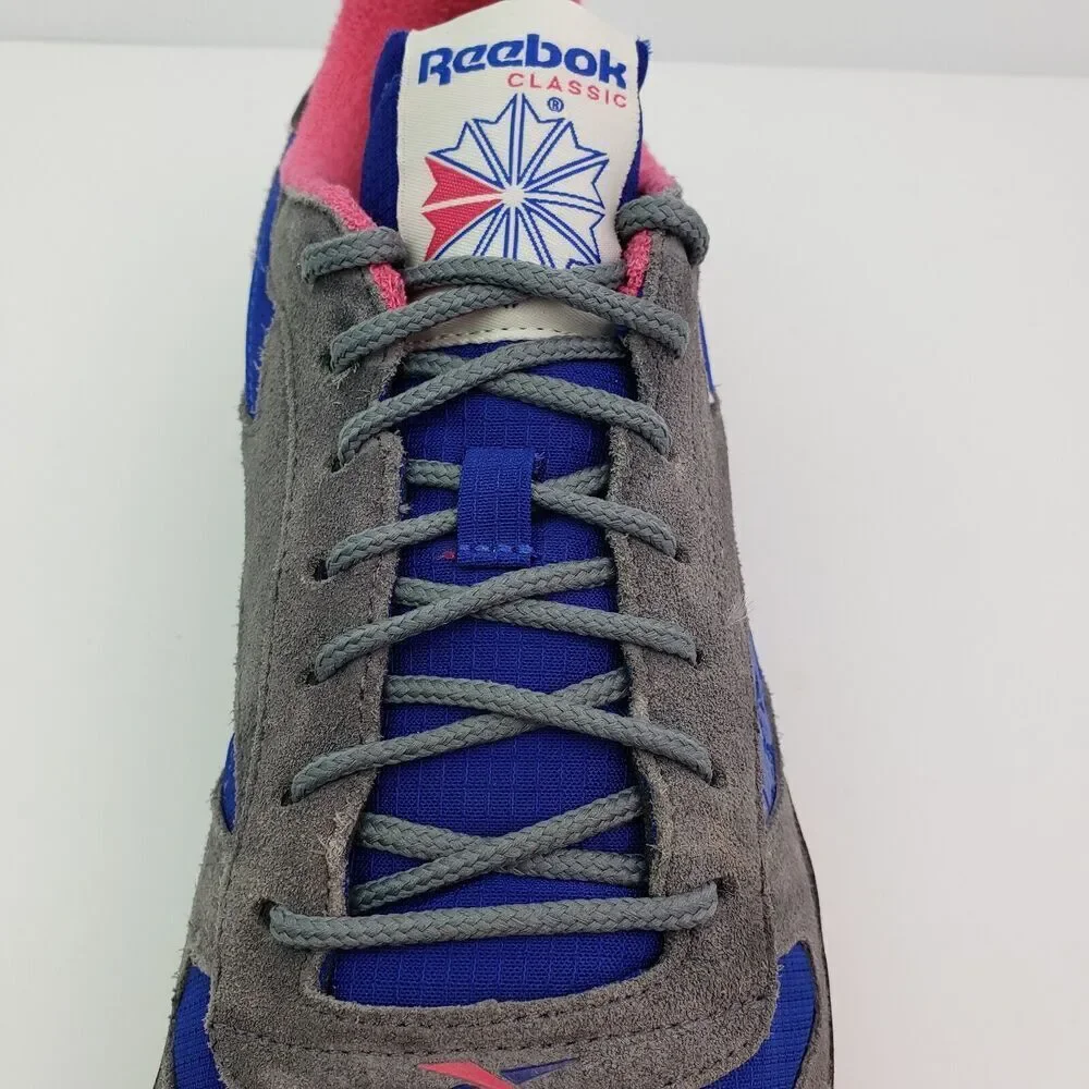 Reebok Classic Concept Sample Ripple Mens Size 10.5 Gray Blue Suede Sneaker Shoe
